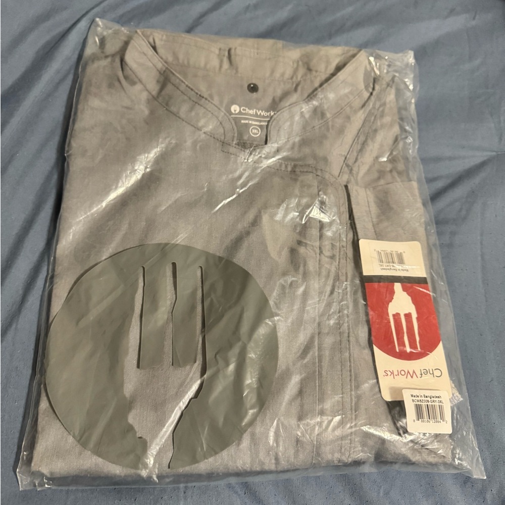 Chef Works Gray Chef Coat
